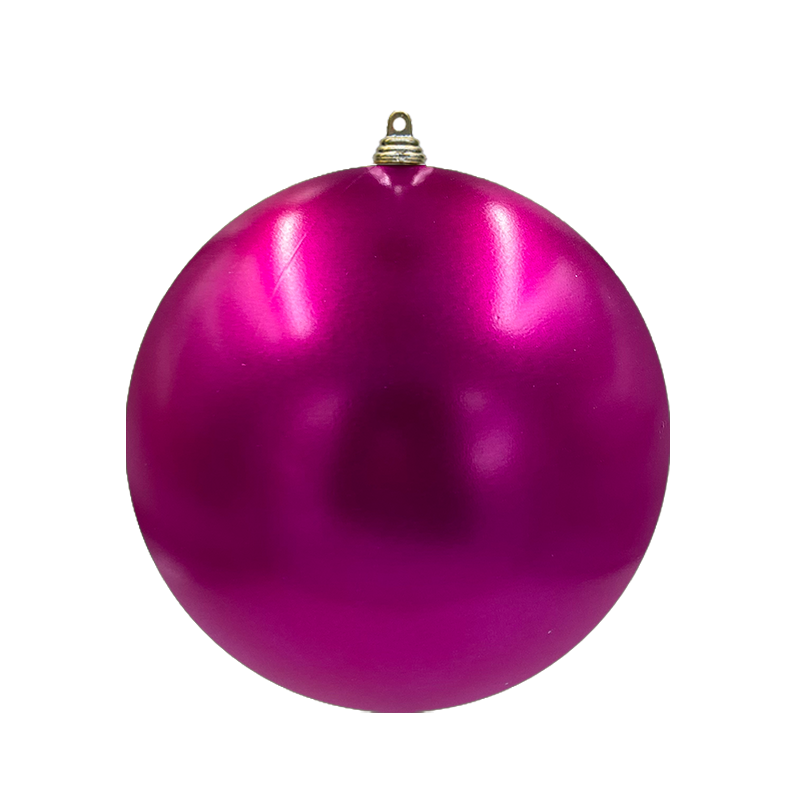 Bauble UV Stable Pink 200mm - Christmas Decorations Brisbane