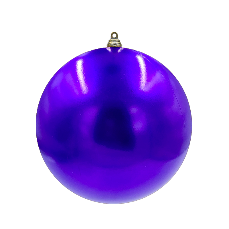 Bauble Outdoor UV Stable Purple 300mm - Christmas Decorations Brisbane