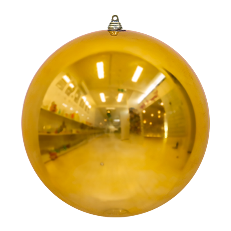 Bauble Shiny Gold 500mm - Christmas Decorations Brisbane