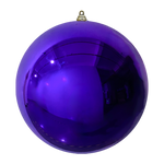 Bauble Shiny Purple 500mm - Christmas Decorations Brisbane