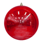 Bauble Shiny Red 500mm - Christmas Decorations Brisbane