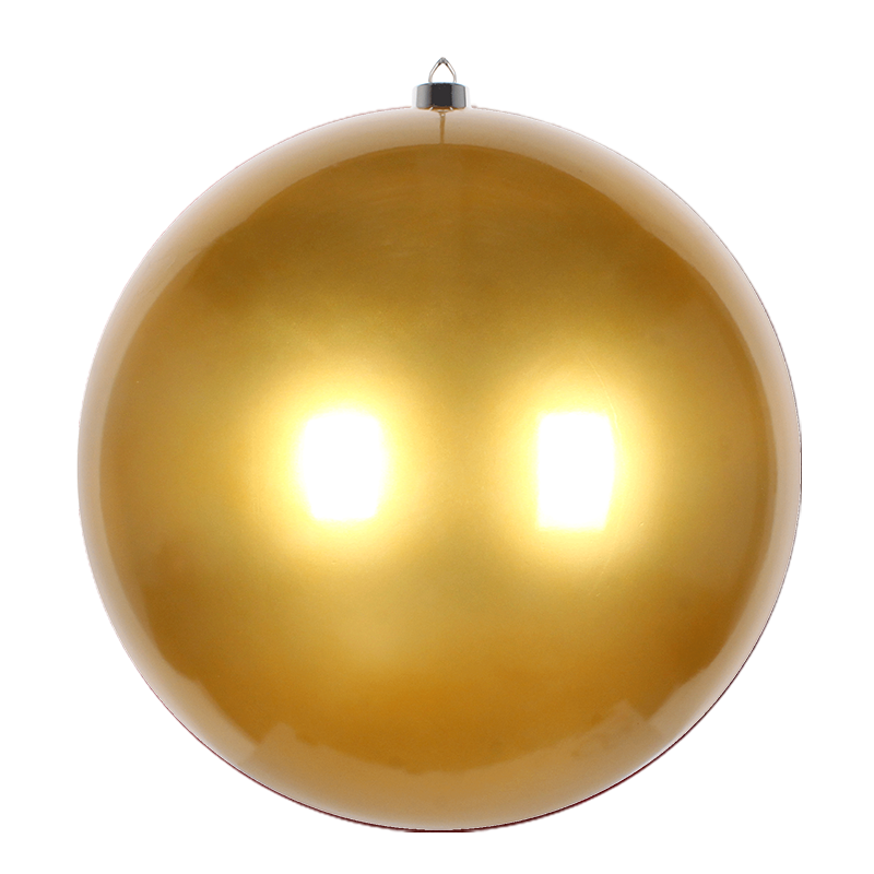 Bauble Outdoor UV Stable Gold 500mm - Christmas Decorations Brisbane