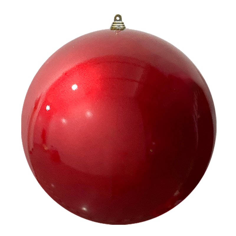 Bauble Outdoor UV Stable Red 500mm - Christmas Decorations Brisbane