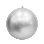 Bauble Outdoor UV Stable Silver 500mm - Christmas Decorations Brisbane
