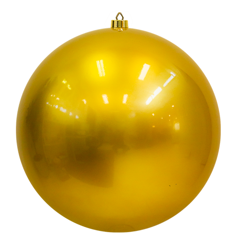 Bauble Gloss Gold 600mm UV Stable - Christmas Decorations Brisbane