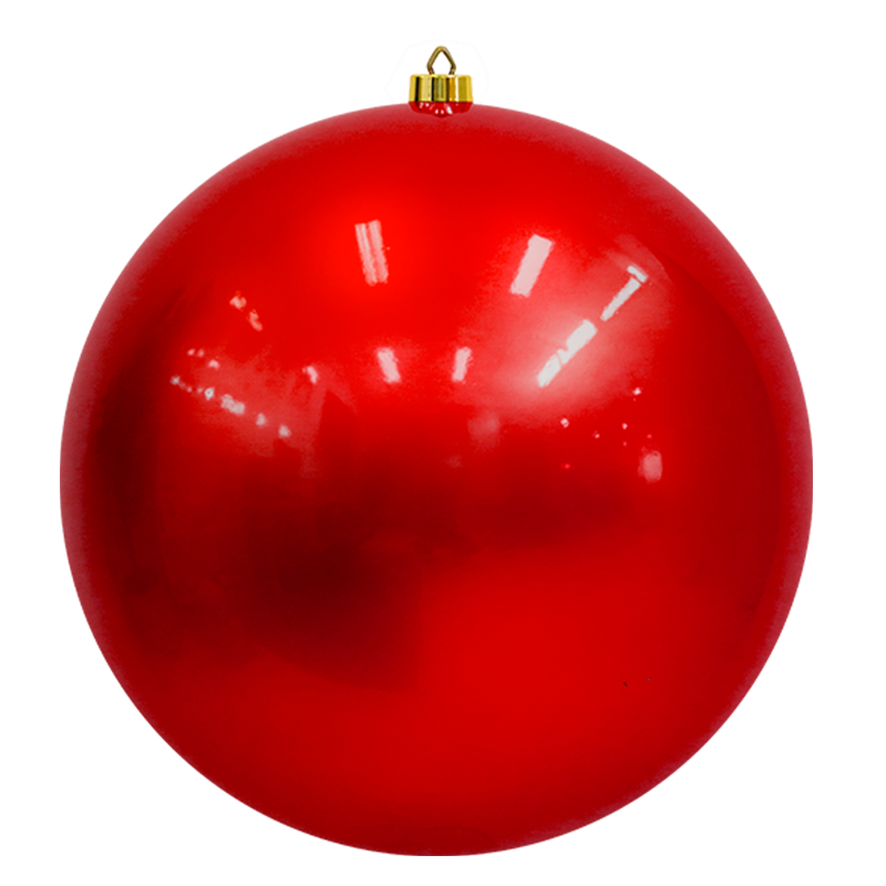 Bauble Gloss Red 600mm UV Stable - Christmas Decorations Brisbane