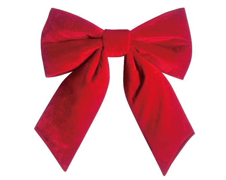 Bow UV Stable Red 40cm by 50cm - Christmas Decorations Brisbane
