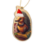 Echidna Wooden Ornament