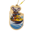 Koala Jet Ski Wooden Ornament