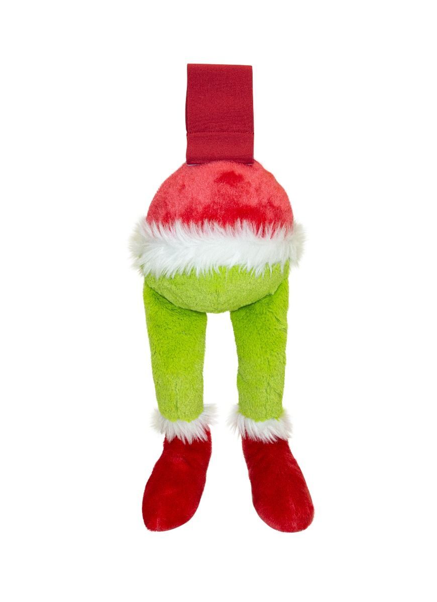 Grinch Car Boot Legs 30cm - Christmas Decorations Brisbane
