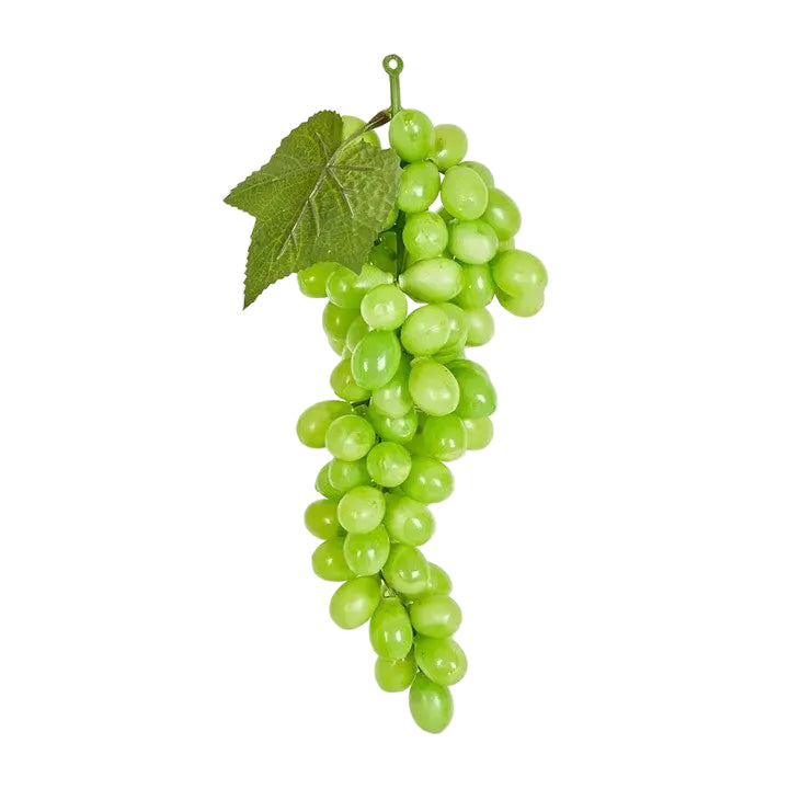 Artificial Green Grape bunch with 85 grapes 26cm - Christmas Decorations Brisbane