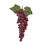 Artificial Purple Grape bunch with 85 grapes 26cm - Christmas Decorations Brisbane