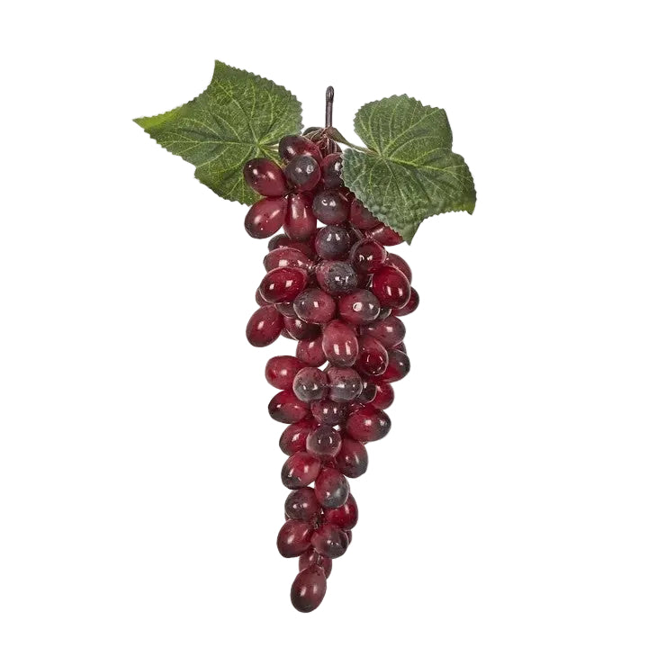 Artificial Purple Grape bunch with 85 grapes 26cm - Christmas Decorations Brisbane