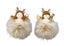 Winter Angels Hanging Decoration Beige 12cm