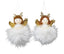 Winter Angels Hanging Decoration White 12cm