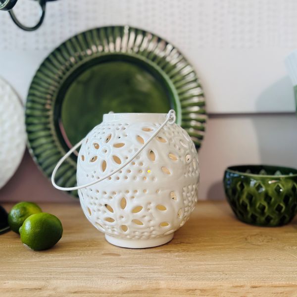Lantern Ball White 20cm