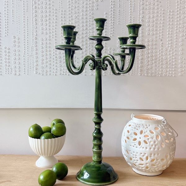 Candelabra Green 57cm