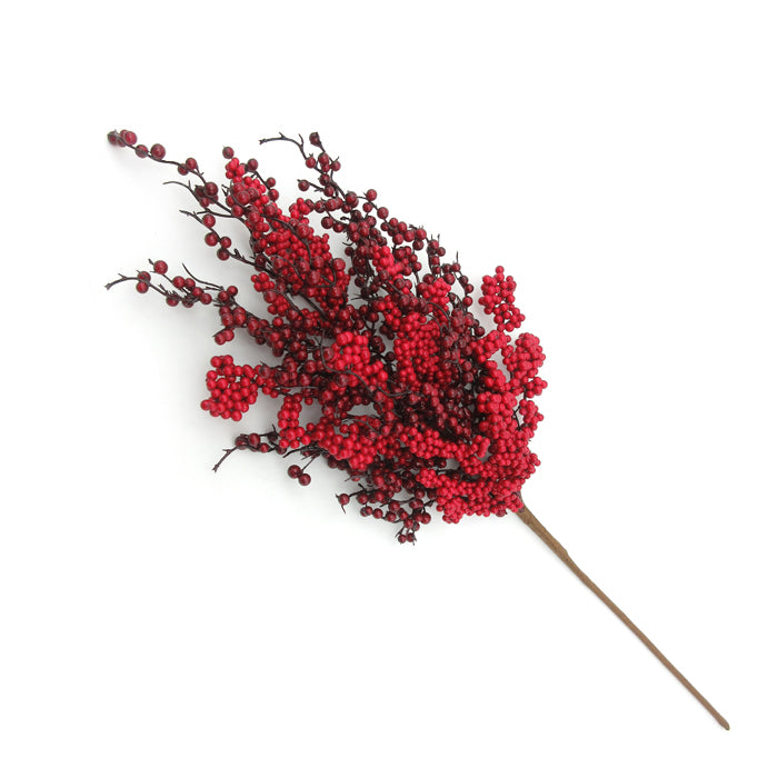 Red Berry Pick 45cm - Christmas Decorations Brisbane