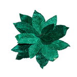 Poinsettia Green 45cm - Christmas Decorations Brisbane