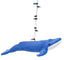 Blue Whale Wrapped in Lights Hanging Decoration 16cm