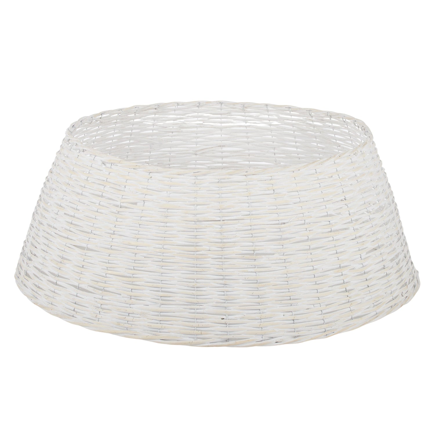 Tree Skirt Willow 87x35cm White Wash