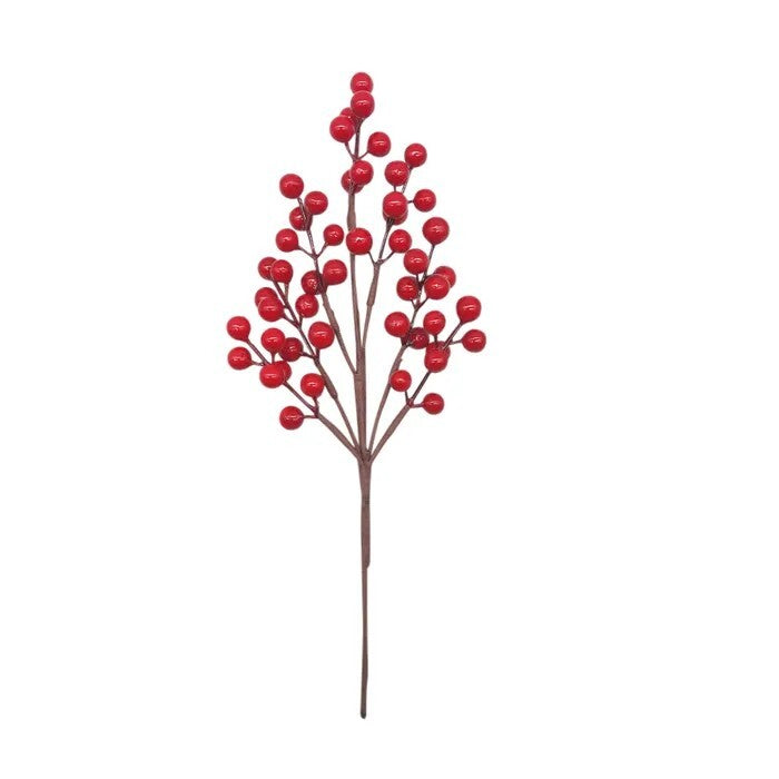 Glossy red berry pick