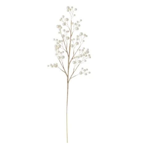 Gold Pearl Spray 74cm - Christmas Decorations Brisbane