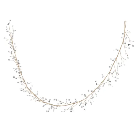 Garland Gold with Jewels 175cm - Christmas Decorations Brisbane