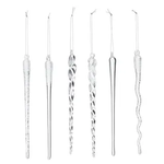 Icicle Drop Hanging 22.5cm - Christmas Decorations Brisbane