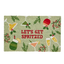 Door Mat Let's Get Spritzed 40x60cm - Christmas Decorations Brisbane