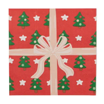 Napkin Christmas Gift 20 Pack 33cm - Christmas Decorations Brisbane