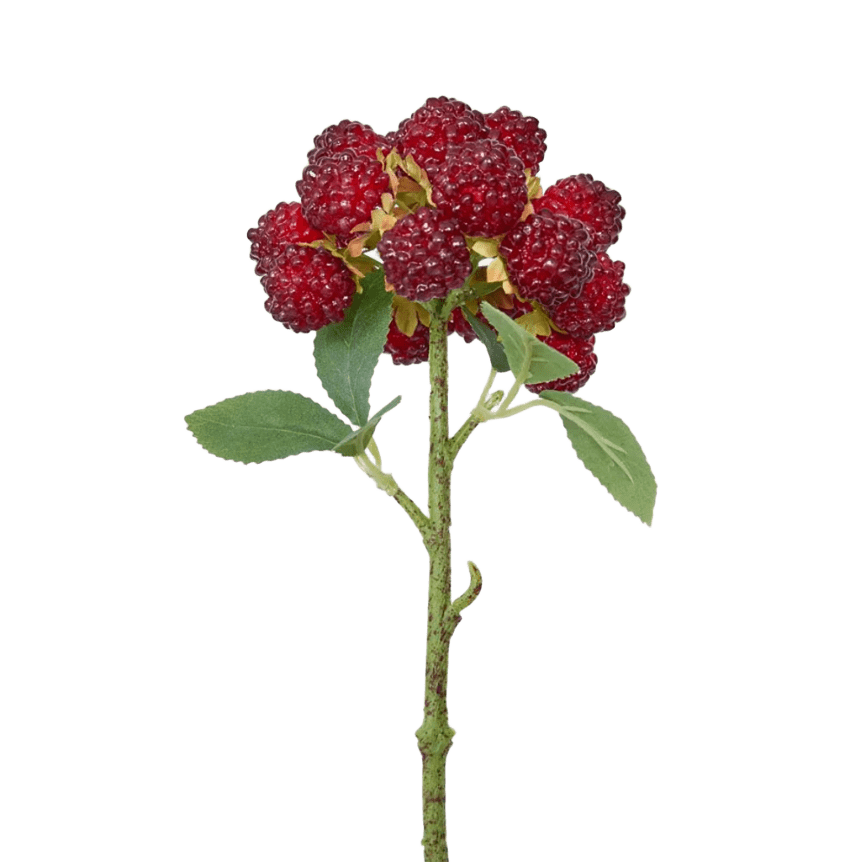 Spray Raspberry Bunch 30cm - Christmas Decorations Brisbane