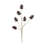 Pinecone Spray Glitter Brown - Christmas Decorations Brisbane