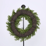 Pine Needle Wreath 25cm - Christmas Decorations Brisbane