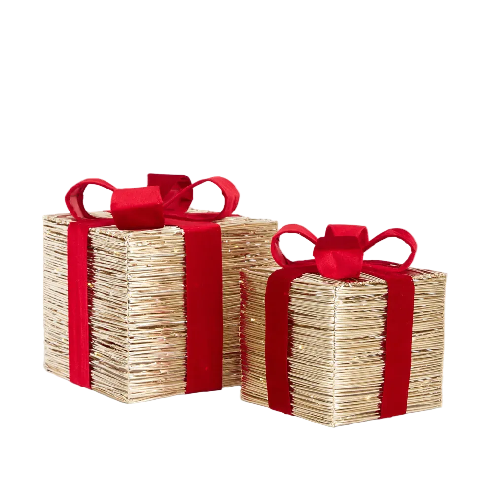 Gift Box LED Large 28cm - Christmas Decorations Brisbane