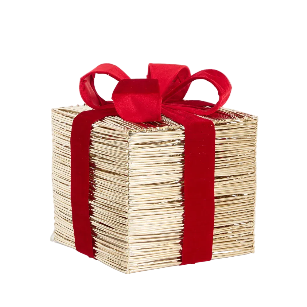 Gift Box LED Large 28cm - Christmas Decorations Brisbane