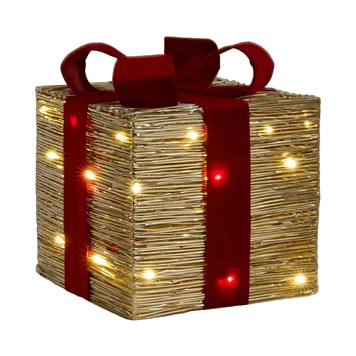 Gift Box LED Large 28cm - Christmas Decorations Brisbane