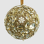Jewelled Bauble Gold 10cm