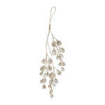 Teardrop Jewel Hanging Decoration 20cm - Christmas Decorations Brisbane