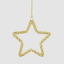 Star Beaded Gold 13cm