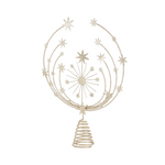 Celestial Tree Topper Gold 34cm - Christmas Decorations Brisbane