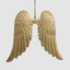 Angel Wings Gold Hanging Large 96cm