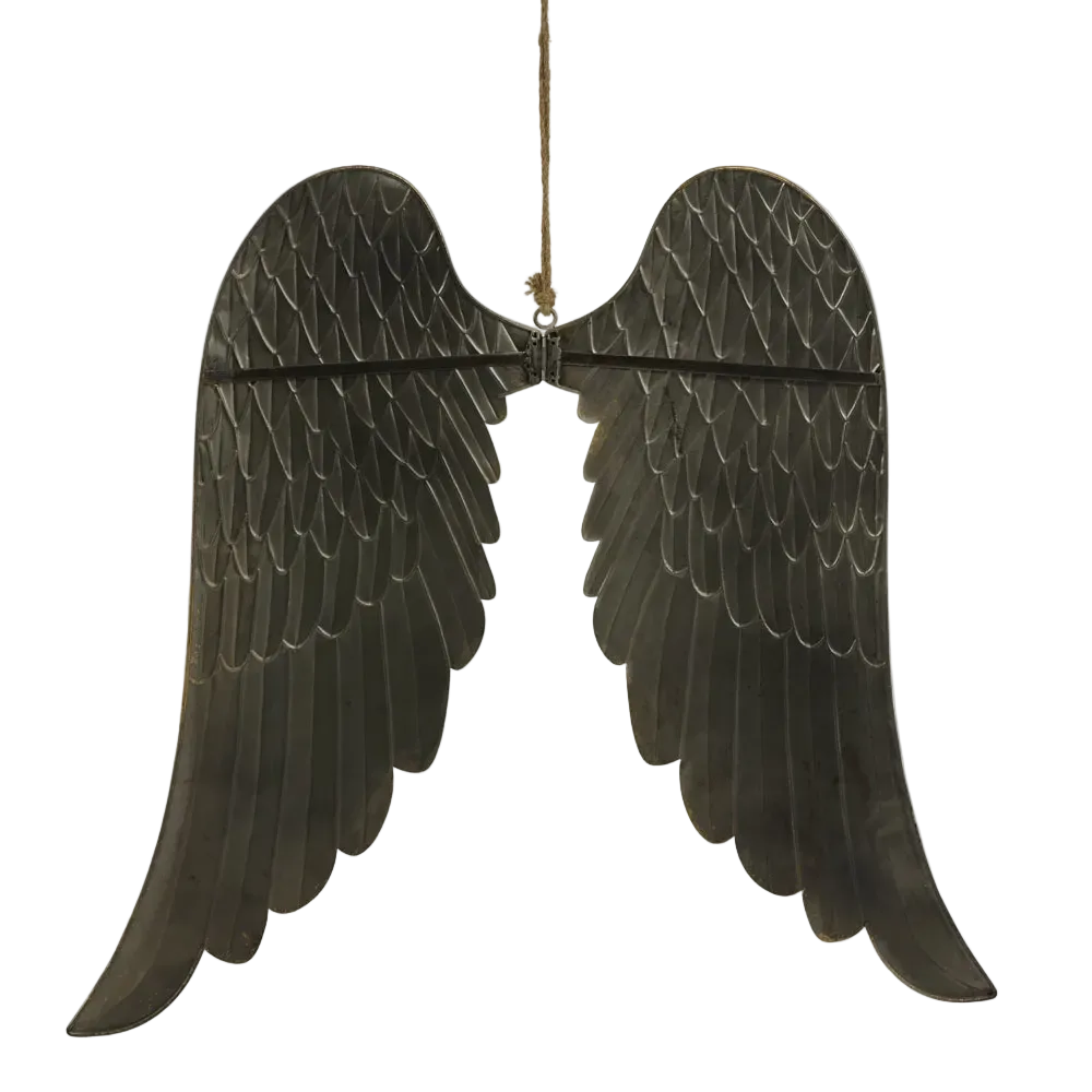 Angel Wings Gold Hanging Large 96cm - Christmas Decorations Brisbane