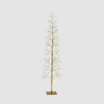 Gold Starburst Tree Twinkling LED 150cm - Christmas Decorations Brisbane