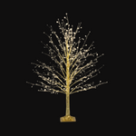Twinkle Tree Gold LED 180cm - Christmas Decorations Brisbane