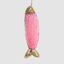 Sequin Fish Pink/Gold Hanging 14cm