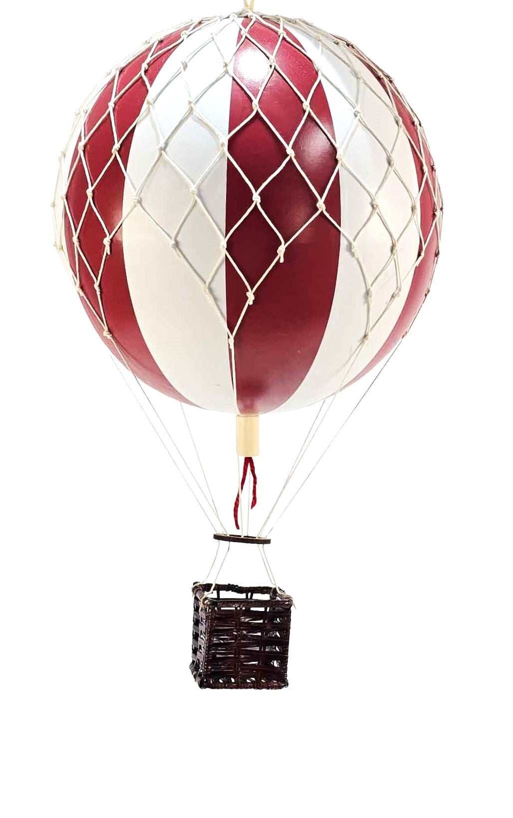 Hot Air Balloon Cherry Red 36cm - Christmas Decorations Brisbane