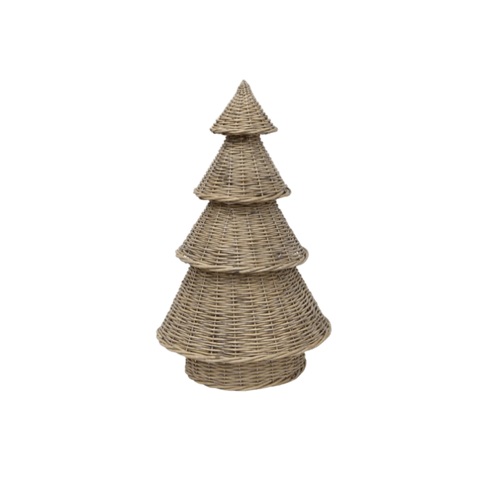 Tree Wicker Natural Grey 50cm