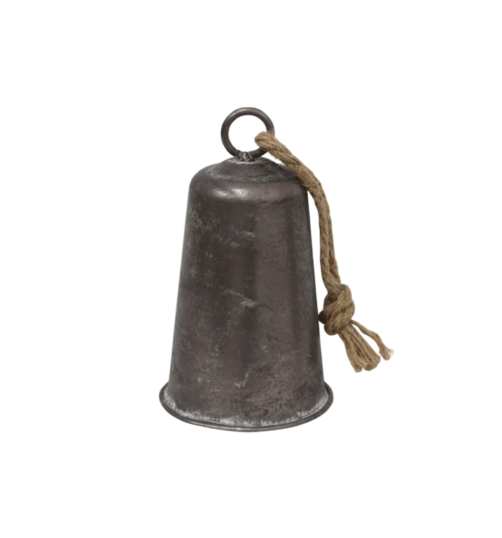 Bell Tall Pewter Iron 16cm