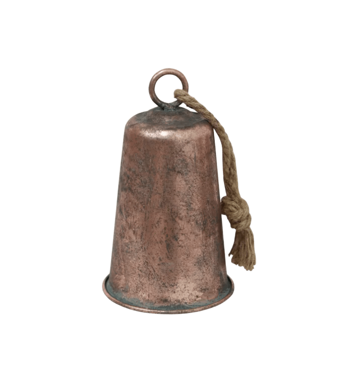 Bell Tall Antique Bronze 16cm